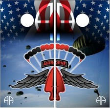 82 Ariborn Jump LAMINATED Cornhole Wrap Bag Toss Skin Decal Sticker