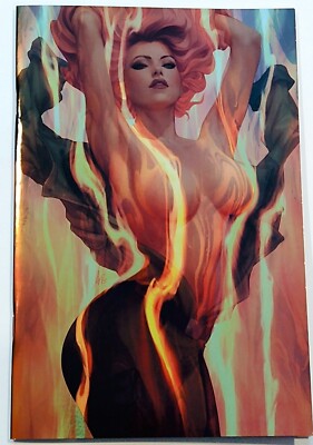 Gun Honey Heat Seeker #1 Artgerm Spot Foil Virgin PUREart Variant LE 500 VF-