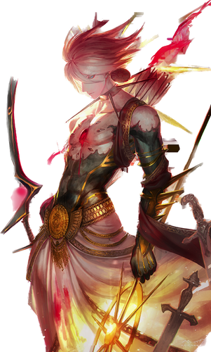 Karna Lancer Fate/Apocrypha 01 Weatherproof Anime Sticker 6