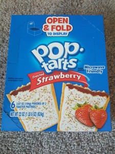 Kellogg's pop-tarts toaster pastries frosted strawberry #2 (038000317309)