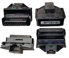 2 OEM Motorola MCS2000 Trunk Radio Adapter Connector FRN5843A HLN6412A w RJ45