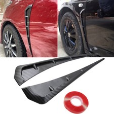 Carbon Fiber Look Side Fender Airfoil Accessories For Honda Accord Civic