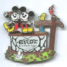 Disney Pin 46290 DVC Epcot Flower and Garden Festival 2006 Mickey & Minnie LE