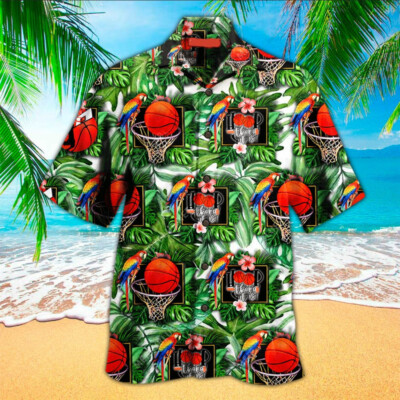 Basketball Hawaiian Shirt, Perfect Gift Ideas For Basketball Lover Beach Shirt G