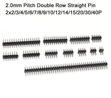 2,0mm Steigung doppelreihiger gerader Stift 2...