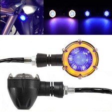 2x LED Turn Signal Lights For Honda Shadow VT VT1100 VT750 VT600 VF750 Magna 750