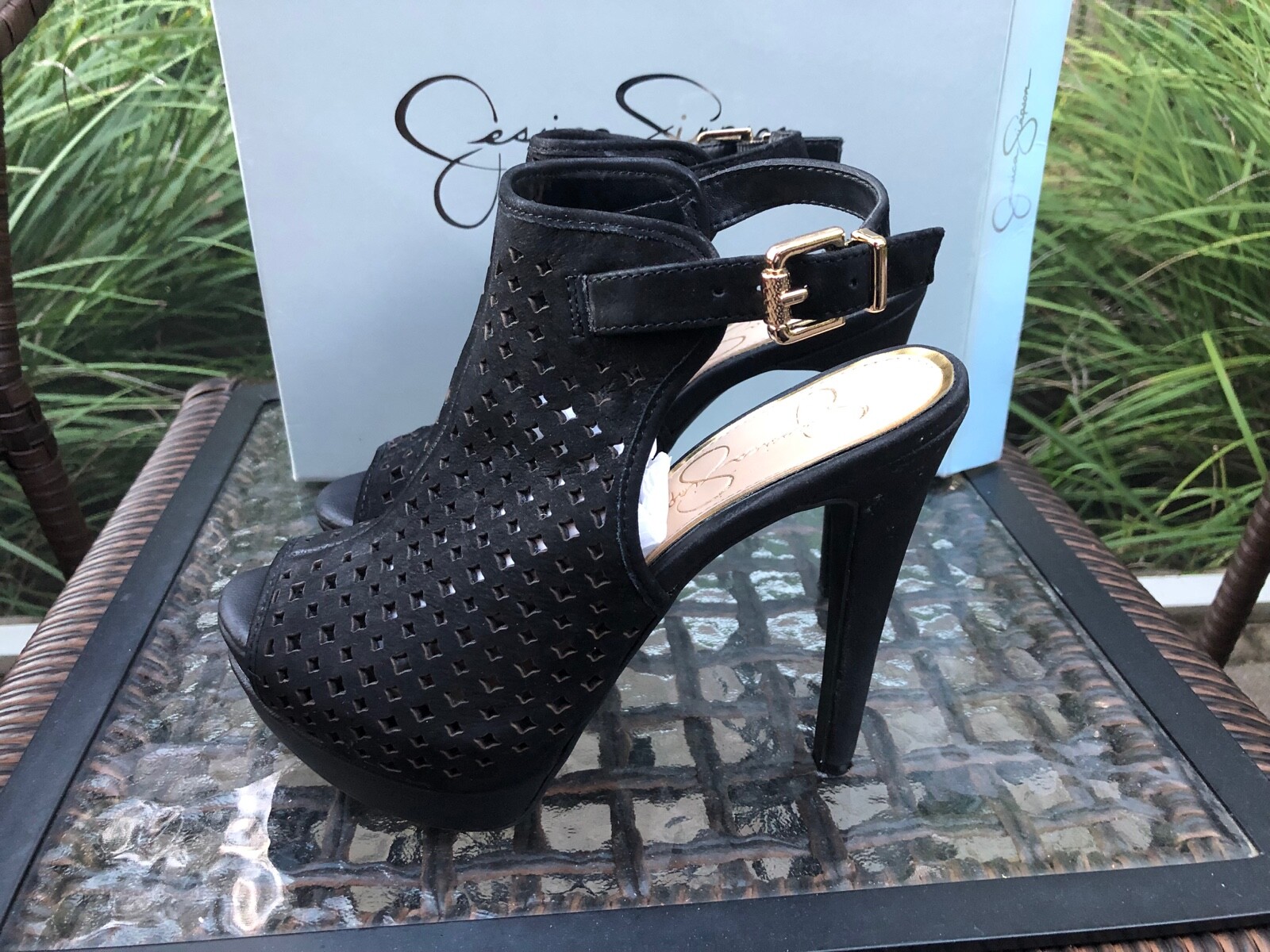 Black Shoes Jessica Simpson Classic Pump Size 7 5 M Gem