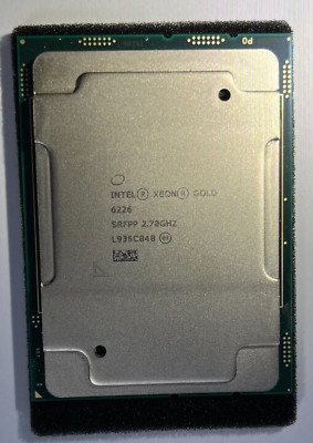 Intel Xeon Gold 6246 SRFPJ 3.30GHz 24.75MB 12-Core LGA3647 CPU Processor