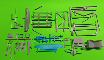 1973 Charger 43 Richard Petty 1/16 Roll Cage Dash Bucket Seat Steering Wheel MPC