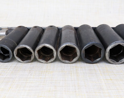 Snap-on 315SIMMYA Impact DEEP Socket Set 6PT 1/2" Drive 14PCS READ - Picture 5 of 6