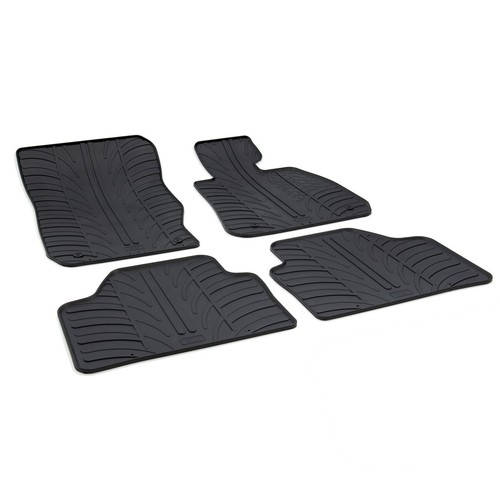 Gledring Tailored Rubber Floor Mats to fit BMW X1 E84 0915 Black