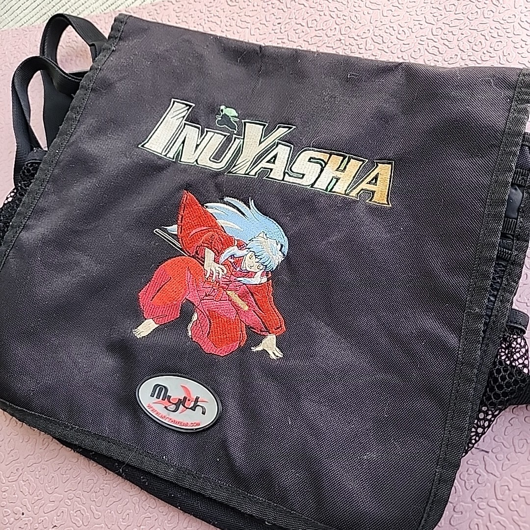 InuYasha Anime Crossbody Canvas Messenger Bag Myth Vintage Rare 90s eBay