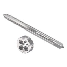 Tap and Die Set M6 x 1 Thread Screw Tap  Round Die Threading Tapping Tool