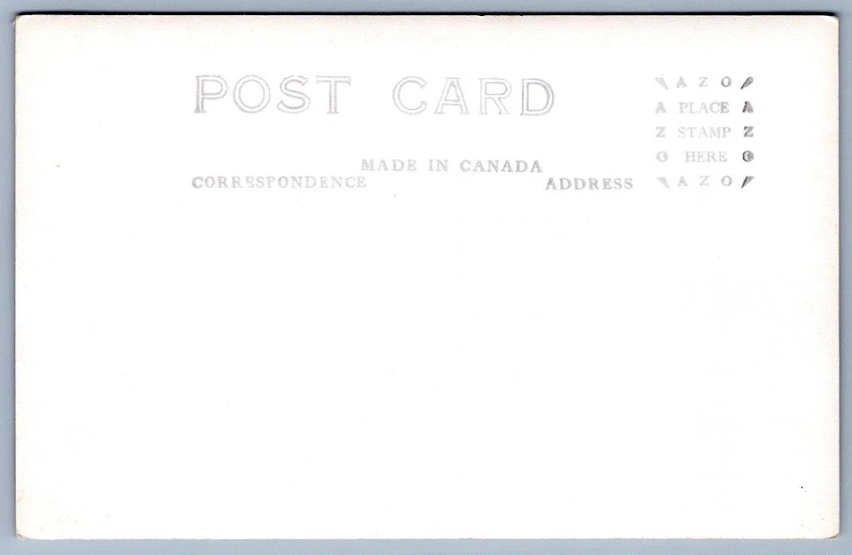 RPPC SHELBURNE NOVA SCOTIA CANADA ISLAS SANDY'S & JOSIE'S TOMADAS DE CUARTELES Foto 2 de 2