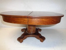 Antique Salesman Sample Miniature Mission Arts Crafts Tiger Oak Dining Table