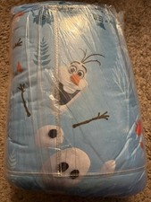Disney Frozen Kids Bedding Comforter Sheet Set  Sham 5 Piece Twin Size Olaf