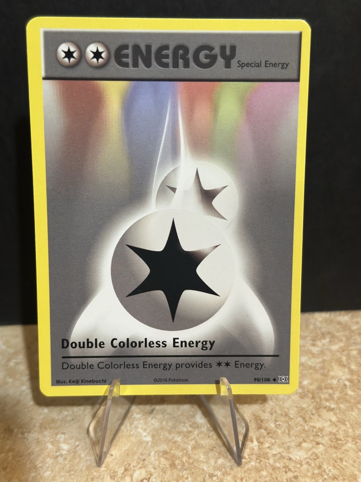 Double Colorless Energy 90/108 Evolutions Regular