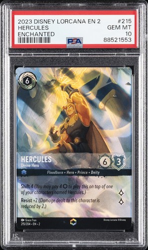 Hercules - Divine Hero graded PSA 10 for sale on eBay