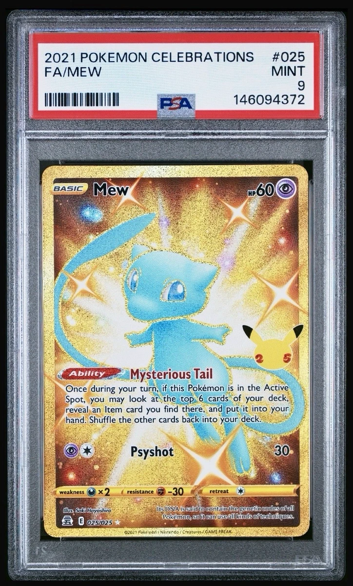 Mew 025/025 Celebrations for sale | eBay