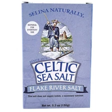 Celtic Sea Salt Flake Salt 5.3 Oz (150 G), Natural, Handcrafted, Gourmet, Salt F