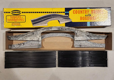 AURORA 1965 HO SCALE COUNTRY BRIDGE WITH ROADWAY TRACKS BOX MODEL MOTORING 1509