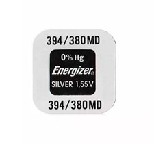 1X Energizer 394 380 Silver Oxide Watch Battery 1.55V SR1130