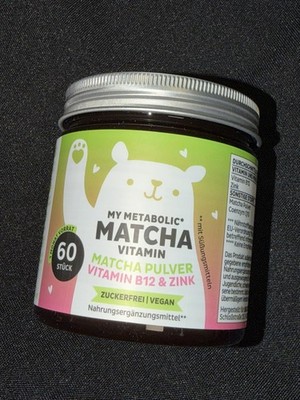 Bears With Benefits - My Metabolic Matcha Vitamin - 60 Stück - NEU OVP