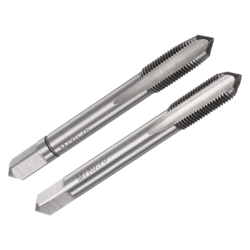 M7 x 0.75 Alloy Tool Steel Taper/Bottom Thread Taps Metric Hand Tap Set 1 Pair - Picture 7 of 7