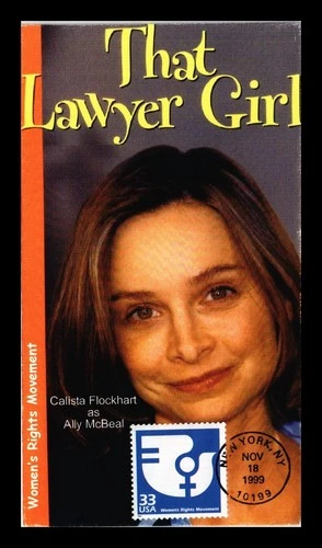 US COVER THAT LAWYER GIRL WOMEN'S RIGHTS MOVEMENT CELEBRATE CENTURY FDC