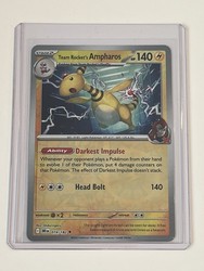Team Rocket's Ampharos 074/182 Destined Rivals Reverse Holo