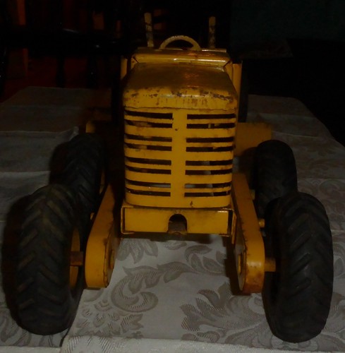 Vintage Doepke Model Toys Co - livellatrice stradale diesel Adams - Foto 10 di 16