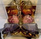 Elegant Butterfly Ring Holder Jewelry Dish Enamel Crystals By Sicura 3.5x3.25x2. — photo 5