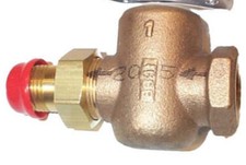 Siemens 599-03275 1" Flowrite 599 Two-Way Valve, Bronze Body, ANSI 250, F x UM