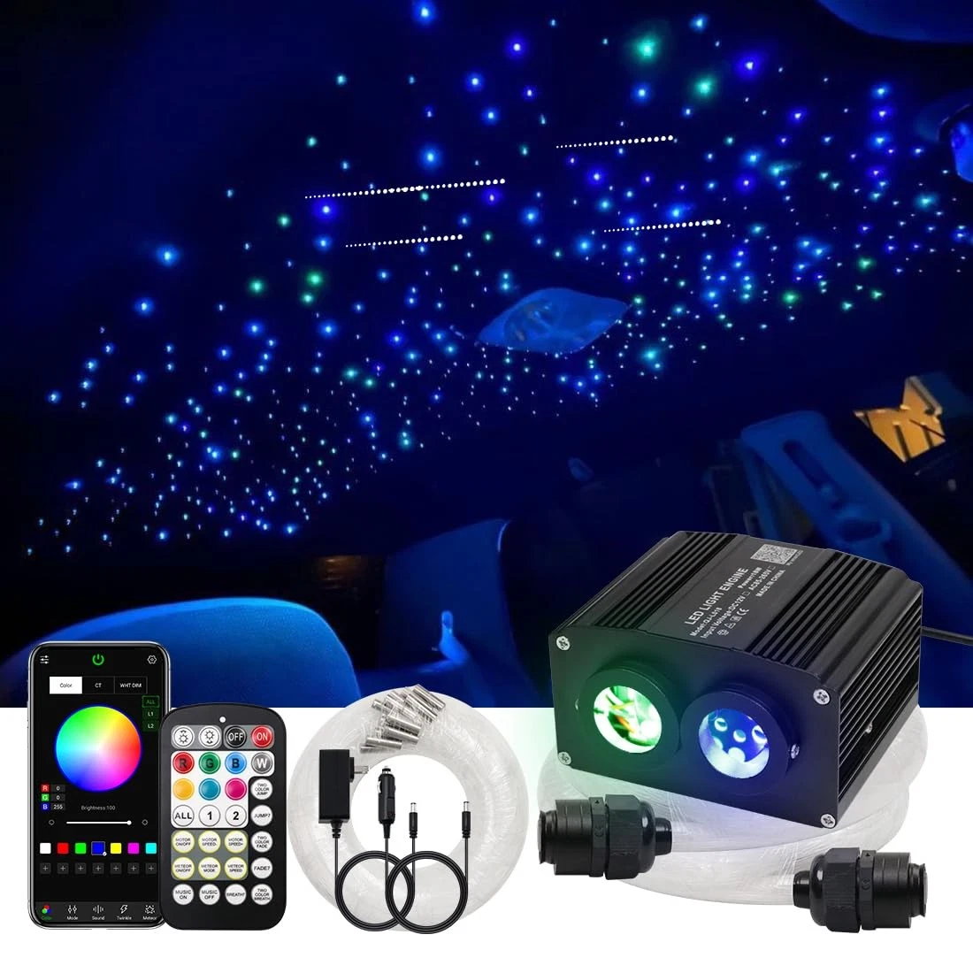 Multicolor Fiber Optic Night Lights for sale | eBay