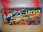 GI Joe 3.75" Assault Copter Locust XH-1 Helicopter 2000 Boxed Missing Pilot LOOK