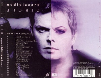 EDDIE IZZARD - CIRCLE NEW CD