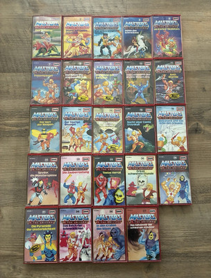 Masters of the Universe Hörspiel Kassetten Sammlung inkl. 31, 34, 36, 37