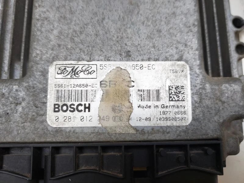 5S6112A650EC CENTRALINA MOTORE ECU BOSCH FORD FUSION I (1° SERIE) 1.6 TDCI 16V M - Immagine 4 di 4