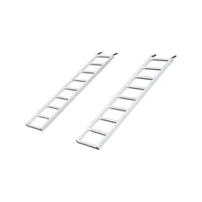 Yutrax 70-inch Aluminum Utility Truck, UTV/ATV Loading Ramps - Pair, 1500lb C...