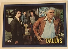 Dallas Tv Show Trading Card #55 JR Ewing Larry Hagman Jim Davis Steve Kanaly