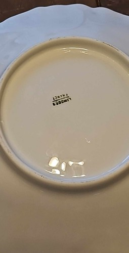 VINTAGE PORCELAIN LIMOGES White Cream sea shell Seashell ashtray - Picture 4 of 6