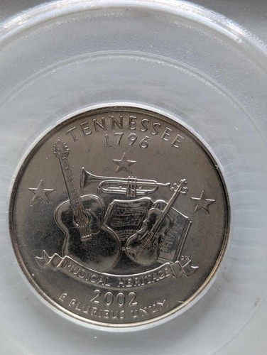 2002-D Tennessee State Quarter PCGS MS67 Flag Holder - Picture 3 of 4