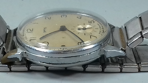 EARLY SMITHS STEEL MENS WATCH AQUATITE VINTAGE - Imagen 5 de 8