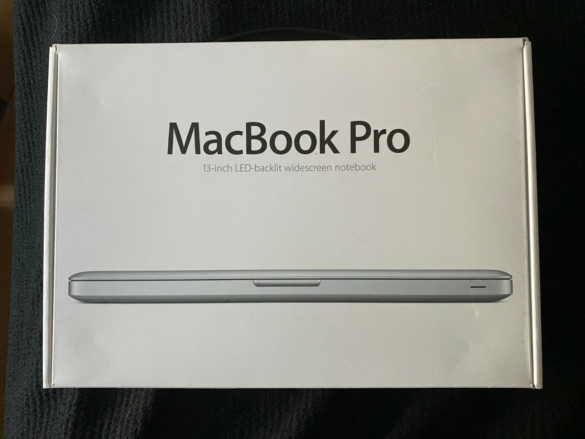 Apple MacBook Pro *Box* 13-Inch LED-Backlit Widescreen Apple MacBook Pro *Box* 13-Inch LED-Backlit Widescreen