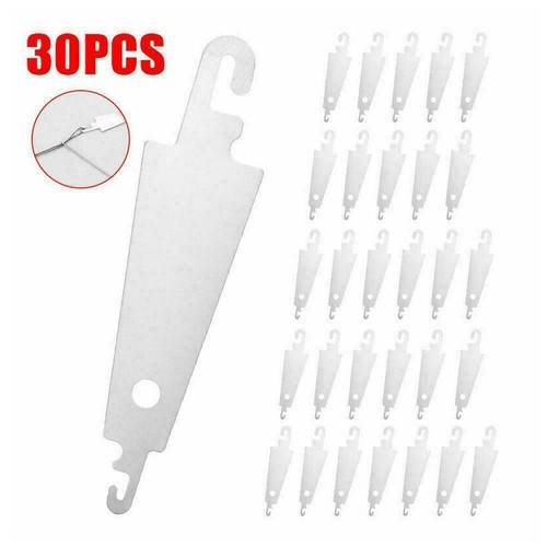 🔥30X Cross-Stitch Threading Hook Needle Threader Thread Yarn Stee Gift