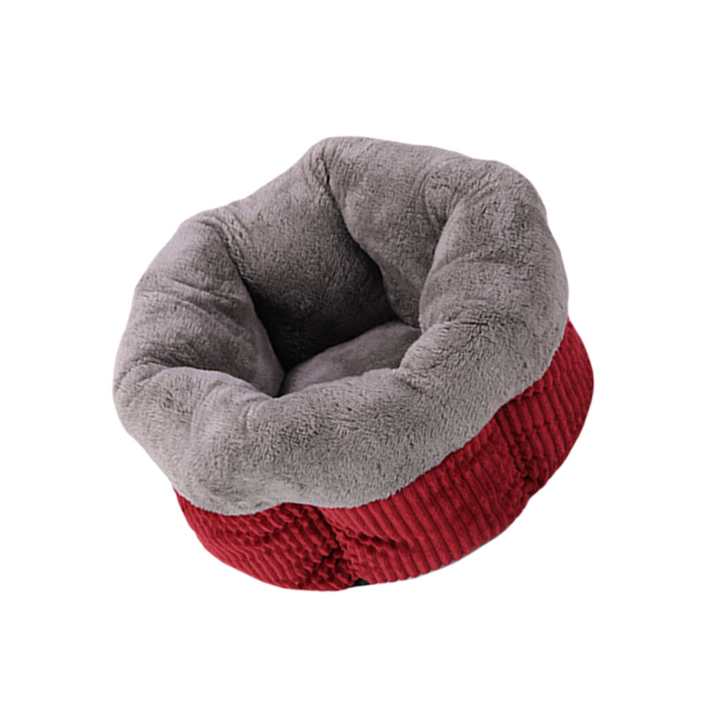 Cat Bed Warm Fleece Cat Igloo Bed with Non Bottom Winter Cat Bedding Cat Cave eBay
