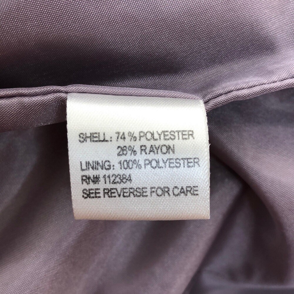 Gray Calvin Klein Grey Button Front Blazer / Jack… - image 6