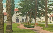 California Christian Home Aged Rosemead 1940s Postcard Jones Thomas 11718