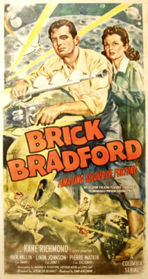 BRICK BRADFORD 1947 CLIFFHANGER SERIAL UNCUT KANE RICHMOND STARS