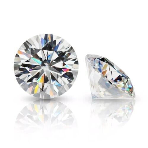 ZERTIFIZIERTER 2,10 ct natürlicher Diamant D-Klasse RUND LOSE VVS1/8,5 mm - Bild 1 von 12